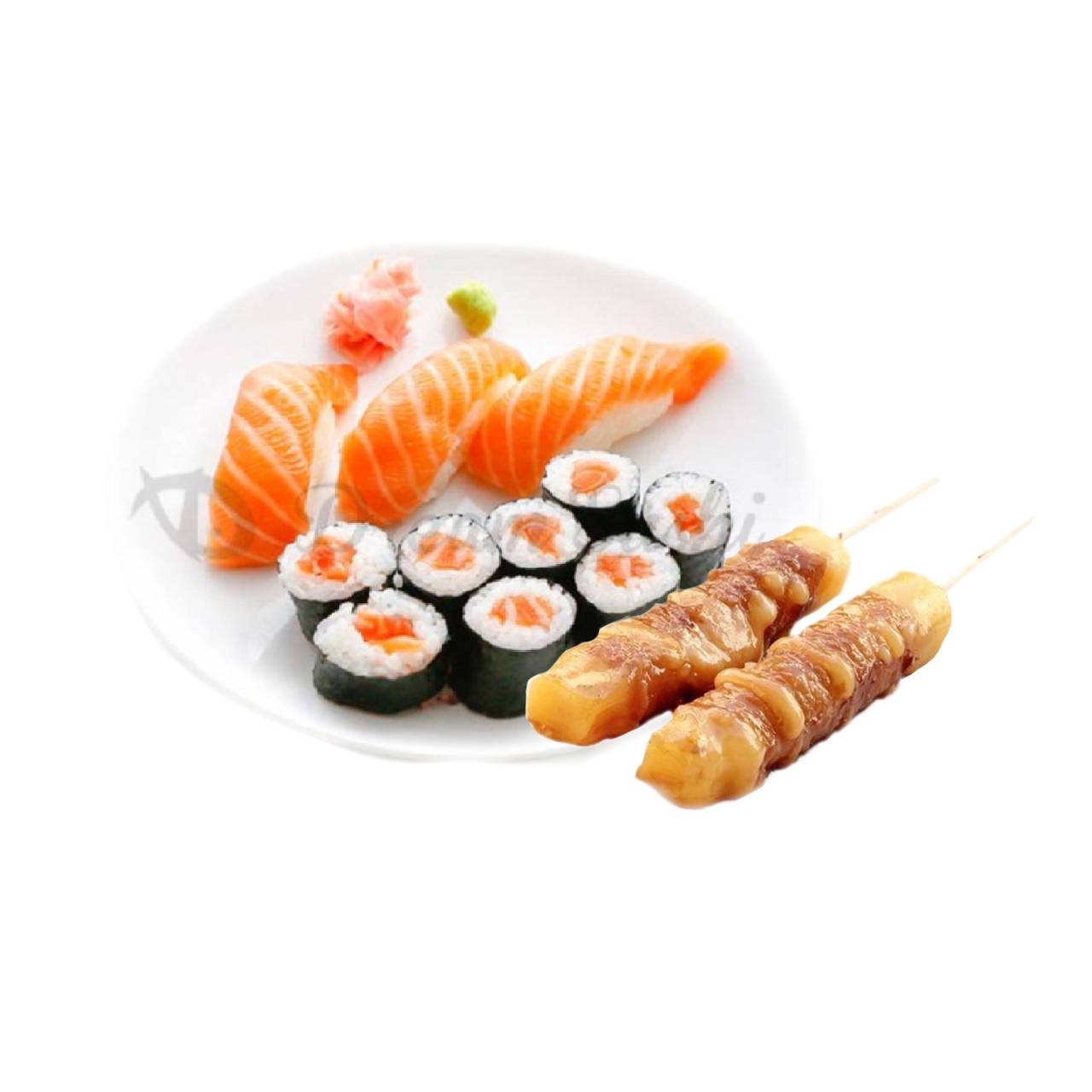 BS5.8 maki, 3 sushi saumon et 2 fromage